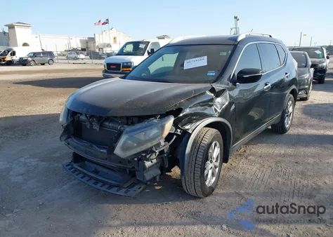 2015 Nissan Rogue Sv from USA, damaged, VIN KNMAT2MV9FP529699